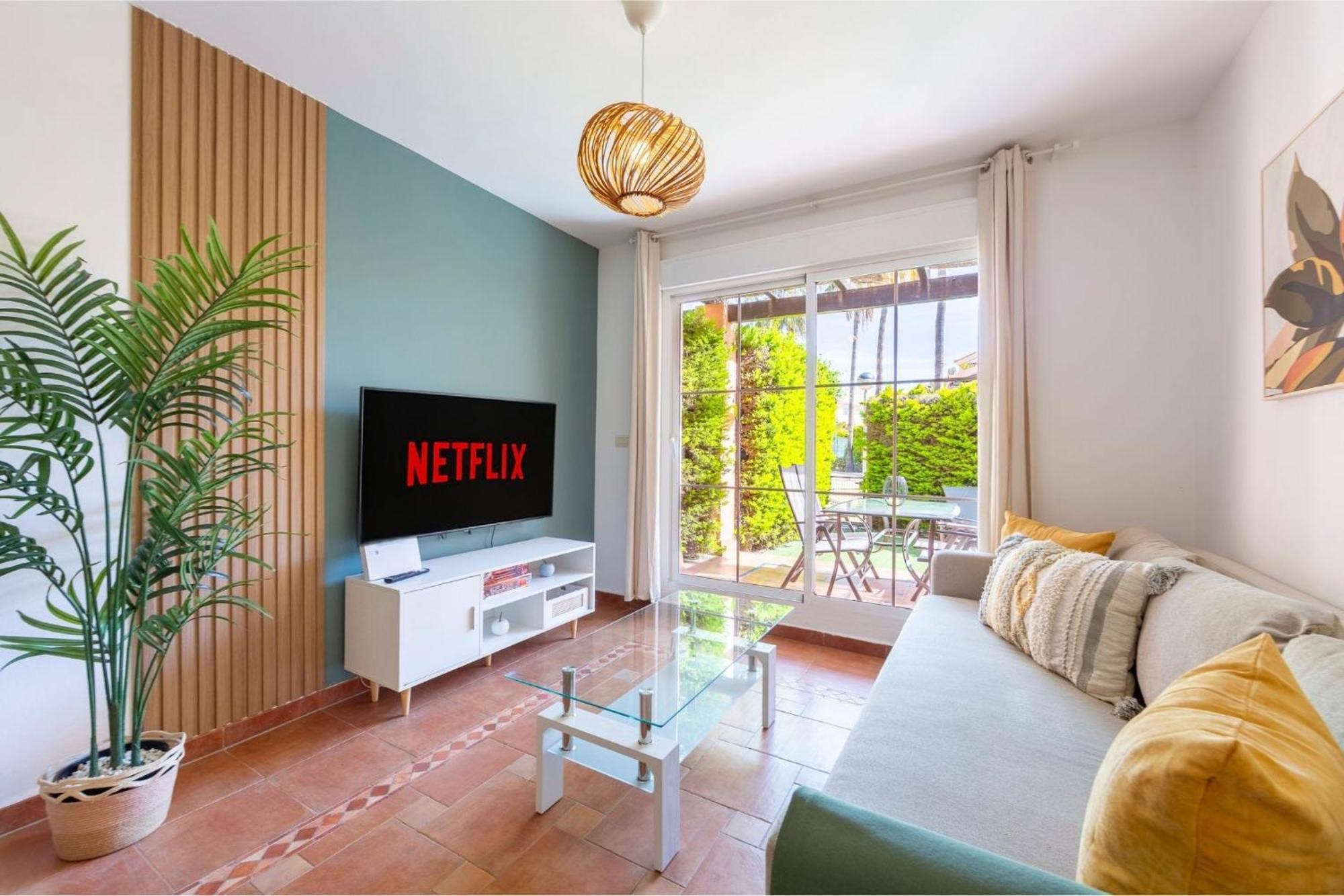 Jardin Privado # Netflix # Playa A 8Min # Wifi # Familia # Apartamento Vera Zewnętrze zdjęcie