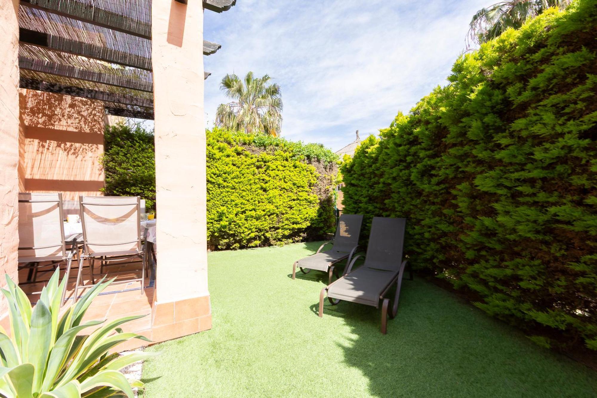 Jardin Privado # Netflix # Playa A 8Min # Wifi # Familia # Apartamento Vera Zewnętrze zdjęcie